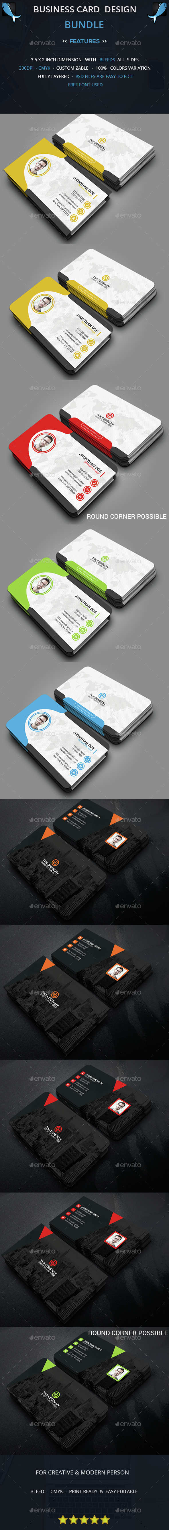 Business Card Bundle - Corporate Business Cards