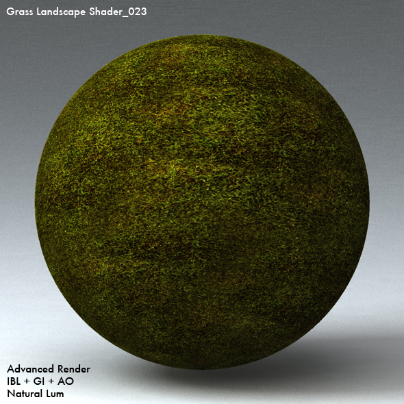 Grass Landscape Shader_023 - 3DOcean Item for Sale