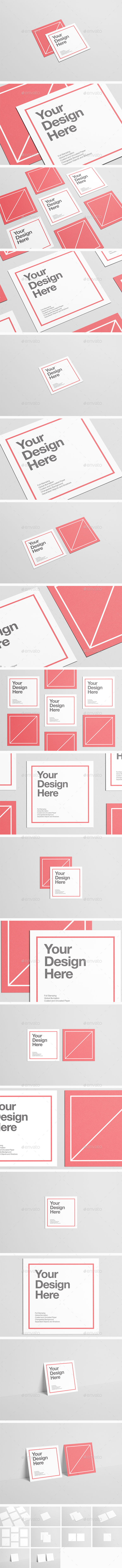 Square Flyer Mock-Up - Flyers Print