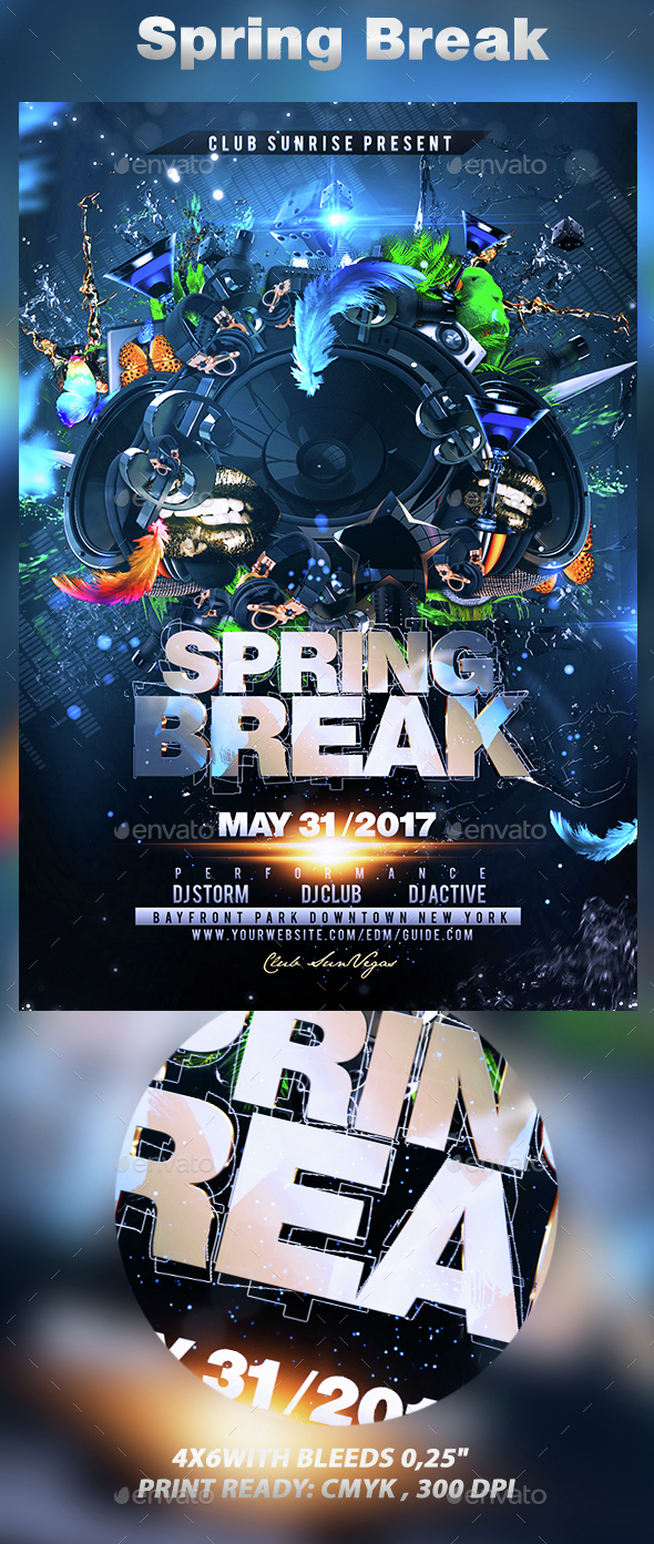 Spring Break - Clubs & Parties Events