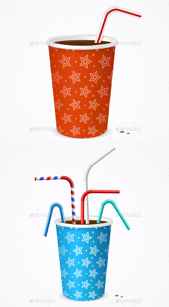 Drinking Straw and Cup - Miscellaneous Seasons/Holidays