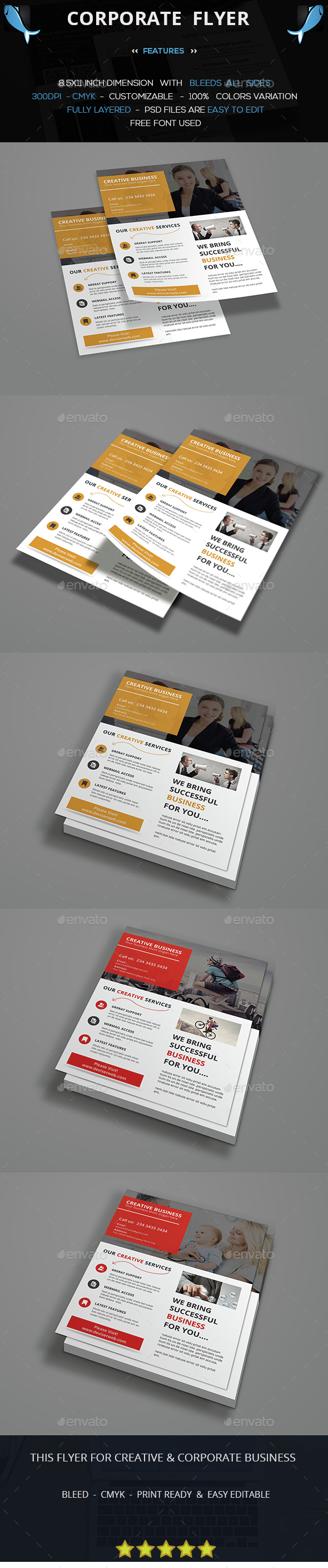 Corporate Flyer Template - Corporate Flyers