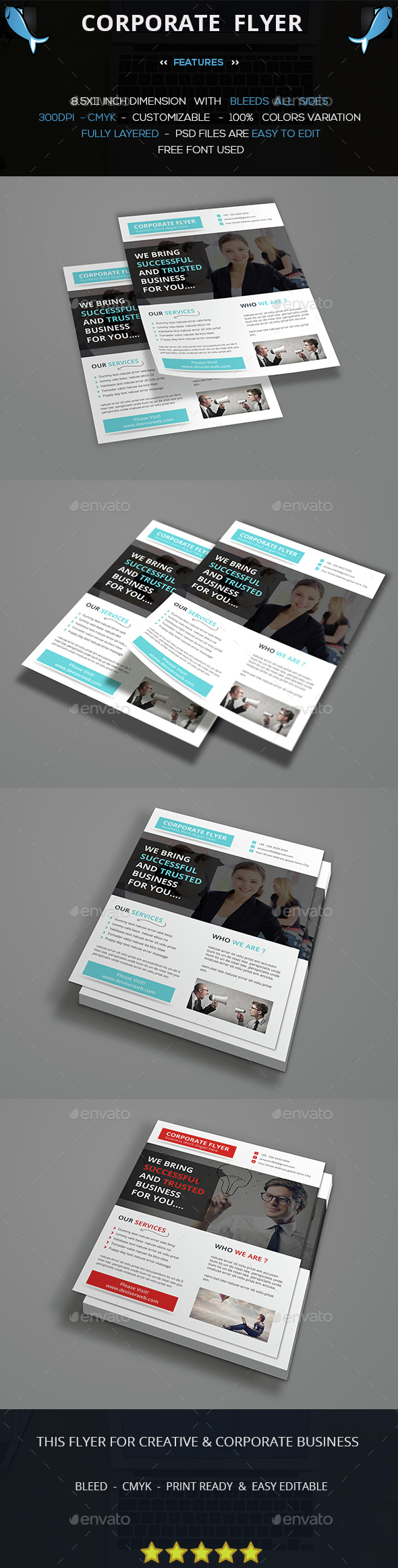 Corporate Flyer Template - Corporate Flyers
