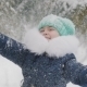 Child has Fun in the Winter - VideoHive Item for Sale