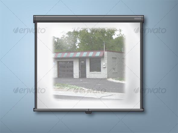 Projector Screen - Man-made Objects Objects