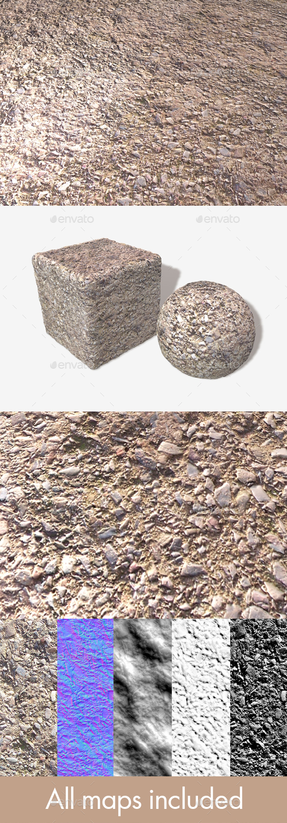 Rough Cement Seamless - 3Docean 14646590