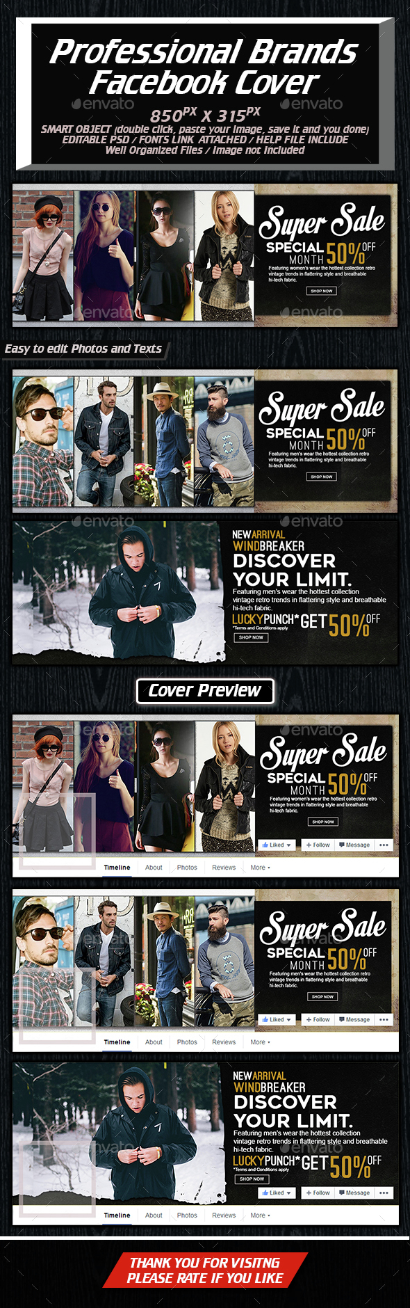 Facebook Cover For Pro Brands - Facebook Timeline Covers Social Media