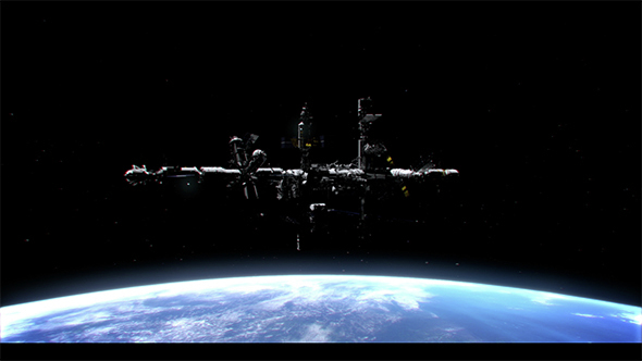 Space Station over Earth