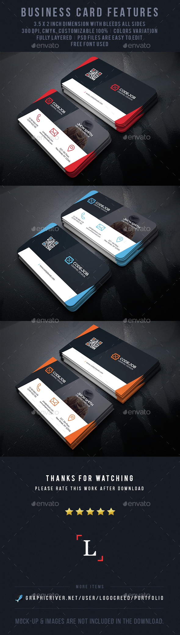 Designer Business Card - Business Cards Print Templates