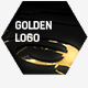 Golden Logo - VideoHive Item for Sale