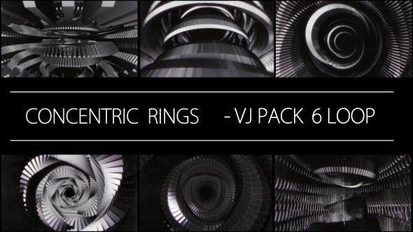 Concentric Rings VJ Loop Pack alt