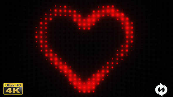 Heart with Lights VJ - 7