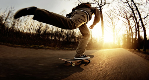 Skateboarding