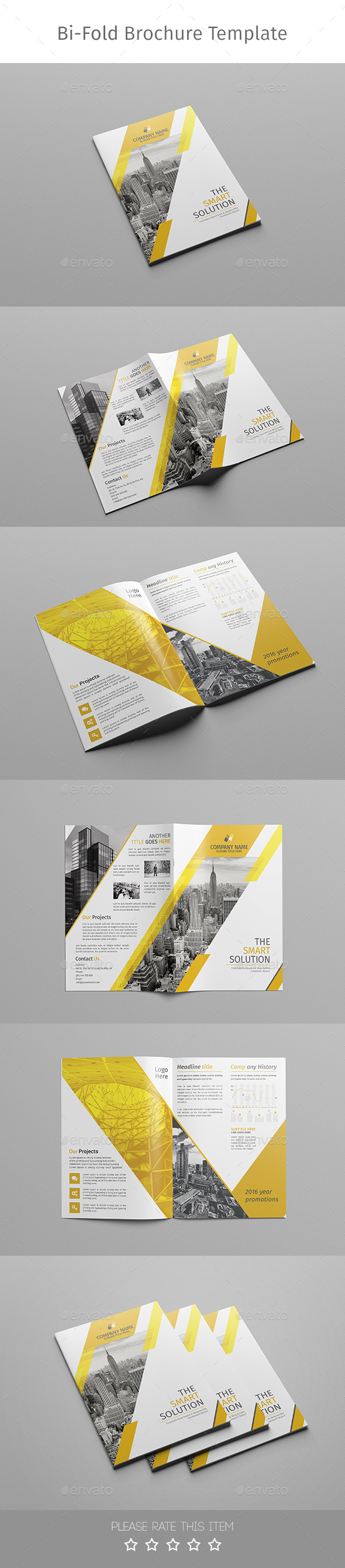Corporate Bi-fold Brochure-Multipurpose 02 - Corporate Brochures