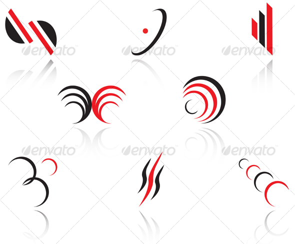 Set of symbols - Decorative Vectors