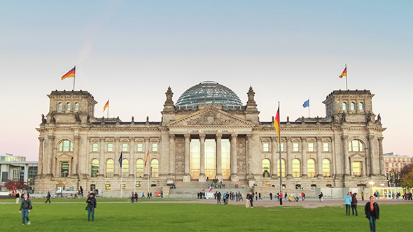 Reichstag Building Berlin, Stock Footage | VideoHive