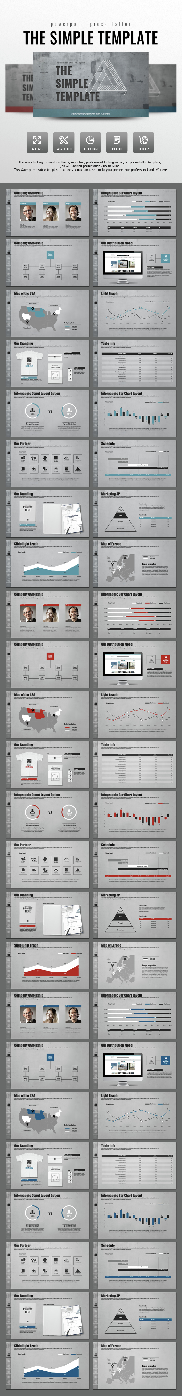 The Simple Template - PowerPoint Templates Presentation Templates