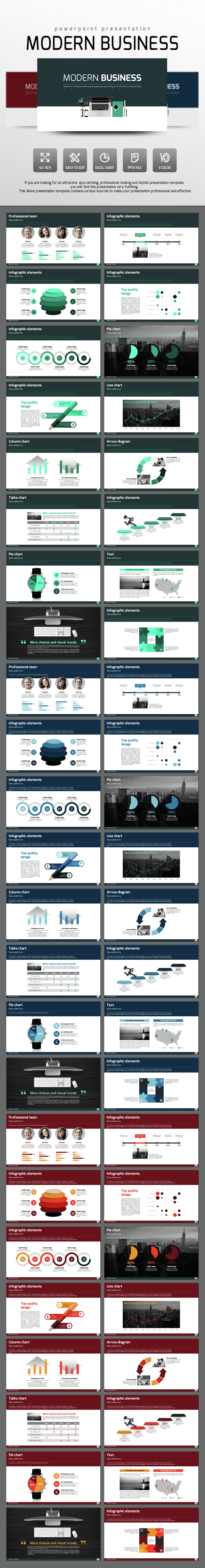 Modern Business - PowerPoint Templates Presentation Templates