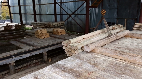 View On Manipulator Lifts Timber For Constructions