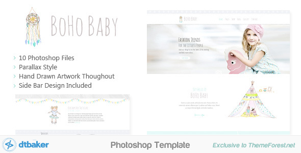 BoHo Baby - ThemeForest 14582722