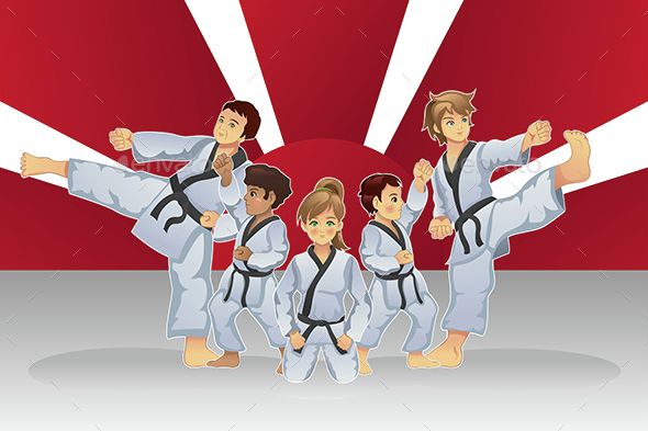 Martial Art Banner - Sports/Activity Conceptual