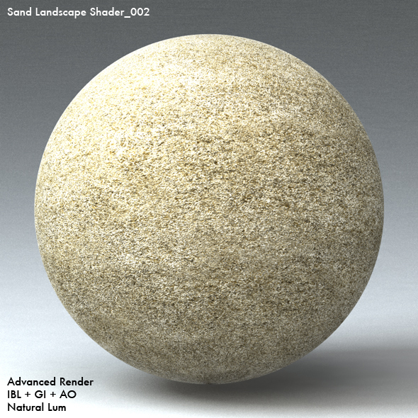 Sand Landscape Shader_002 - 3DOcean Item for Sale