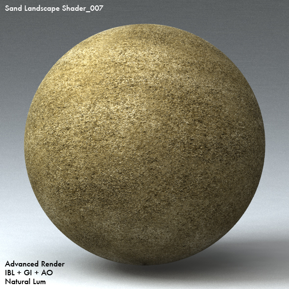 Sand Landscape Shader_007 - 3DOcean Item for Sale