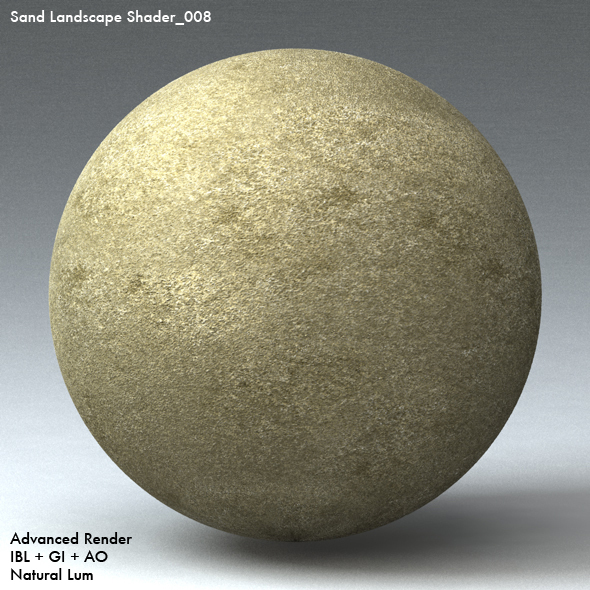 Sand Landscape Shader_008 - 3DOcean Item for Sale
