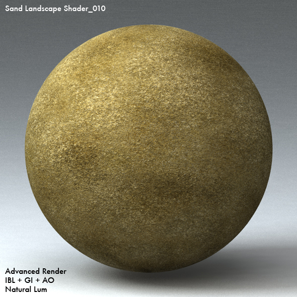 Sand Landscape Shader_010 - 3DOcean Item for Sale