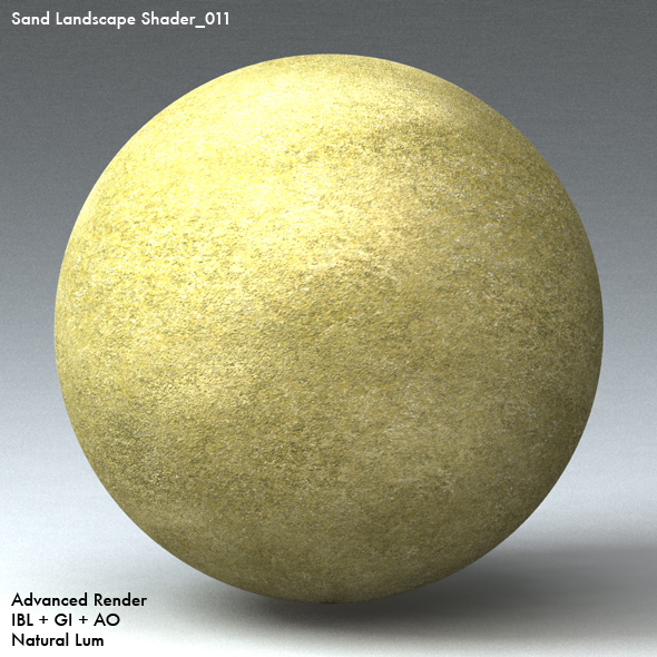 Sand Landscape Shader_011 - 3DOcean Item for Sale