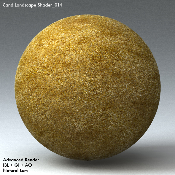 Sand Landscape Shader_014 - 3DOcean Item for Sale