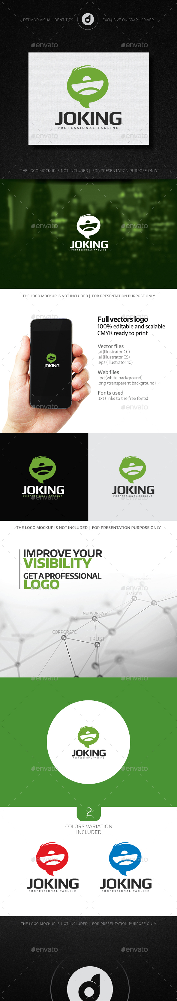 Joking Logo - Symbols Logo Templates