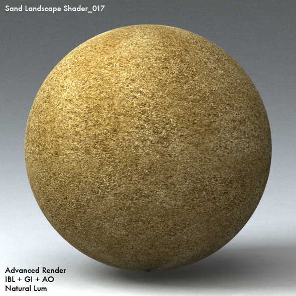 Sand Landscape Shader_017 - 3DOcean Item for Sale