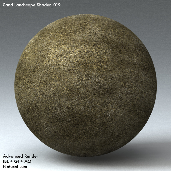 Sand Landscape Shader_019 - 3DOcean Item for Sale