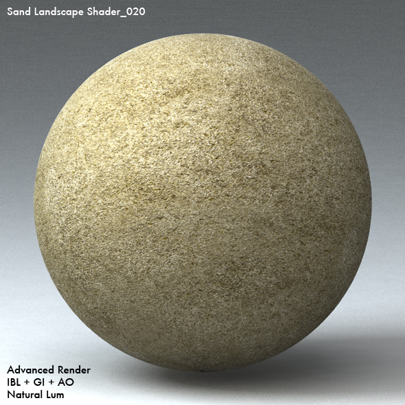 Sand Landscape Shader_020 - 3DOcean Item for Sale