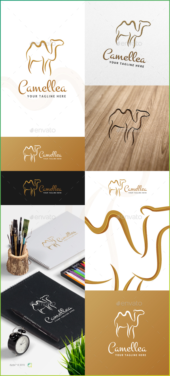 Camellea Logo Template - Animals Logo Templates