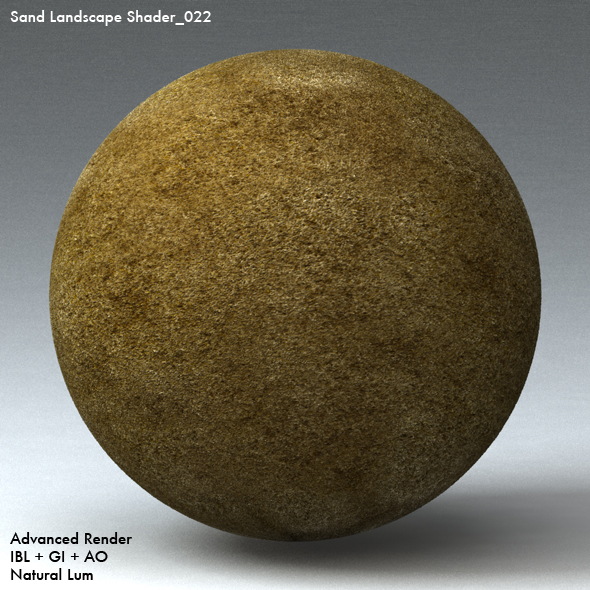 Sand Landscape Shader_022 - 3DOcean Item for Sale