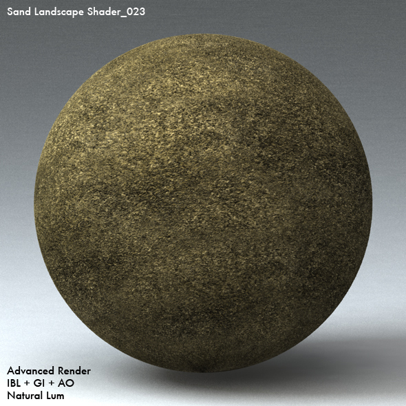 Sand Landscape Shader_023 - 3DOcean Item for Sale
