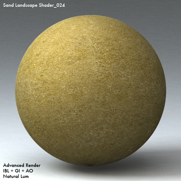 Sand Landscape Shader_024 - 3DOcean Item for Sale