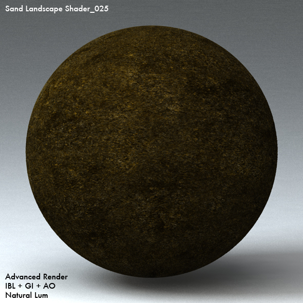 Sand Landscape Shader_025 - 3DOcean Item for Sale