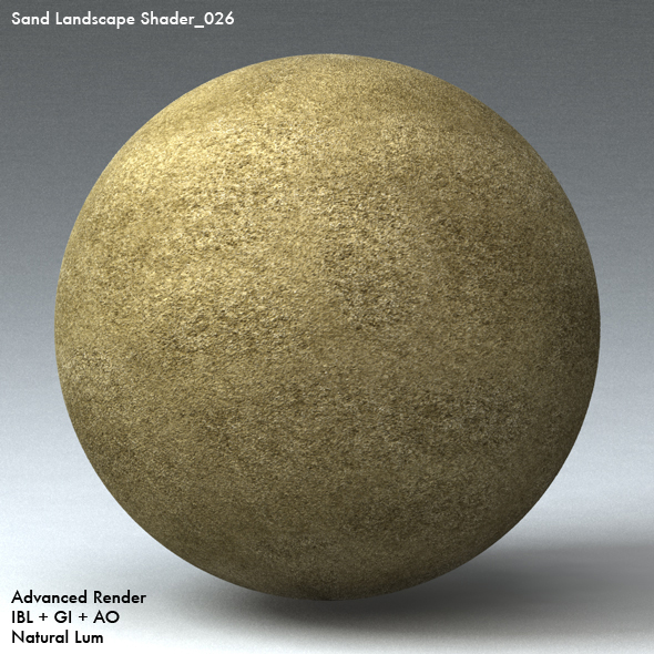 Sand Landscape Shader_026 - 3DOcean Item for Sale