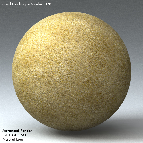 Sand Landscape Shader_028 - 3DOcean Item for Sale