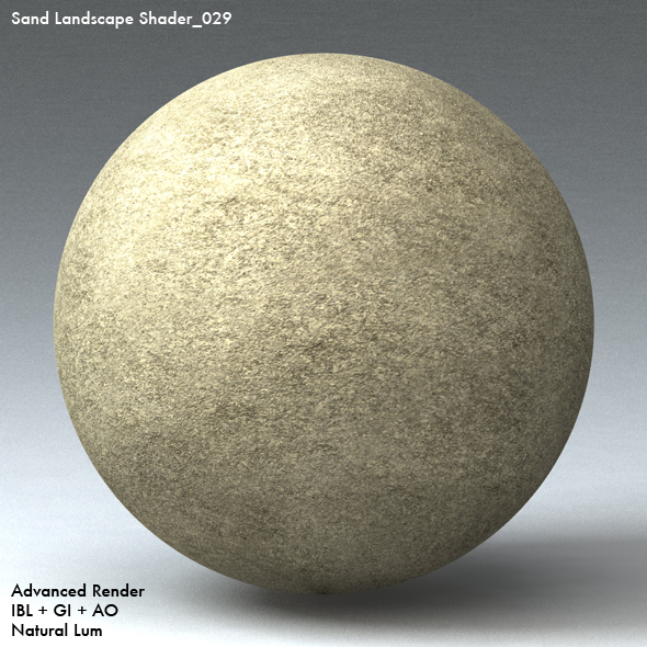 Sand Landscape Shader_029 - 3DOcean Item for Sale