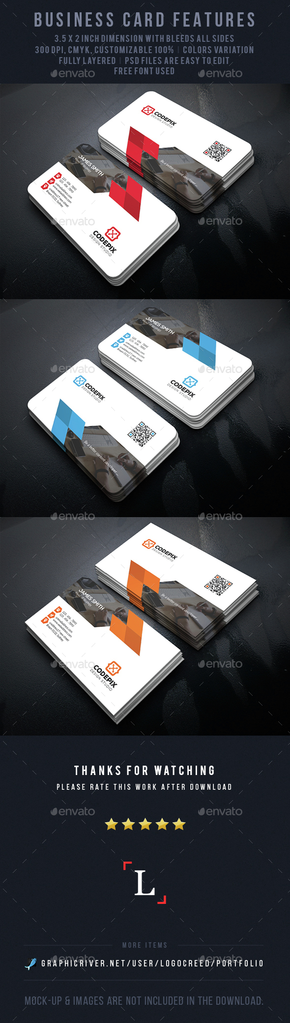 Creative Business Card - Business Cards Print Templates