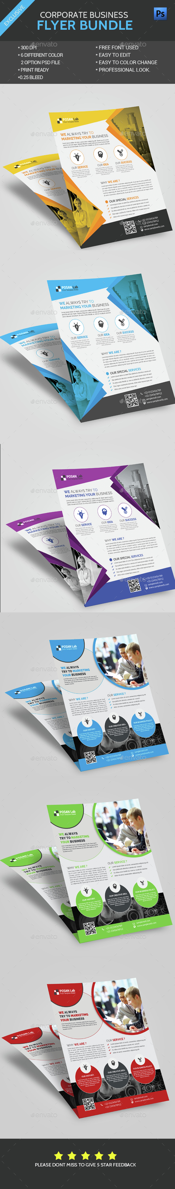 Flyer Bundle - Flyers Print Templates