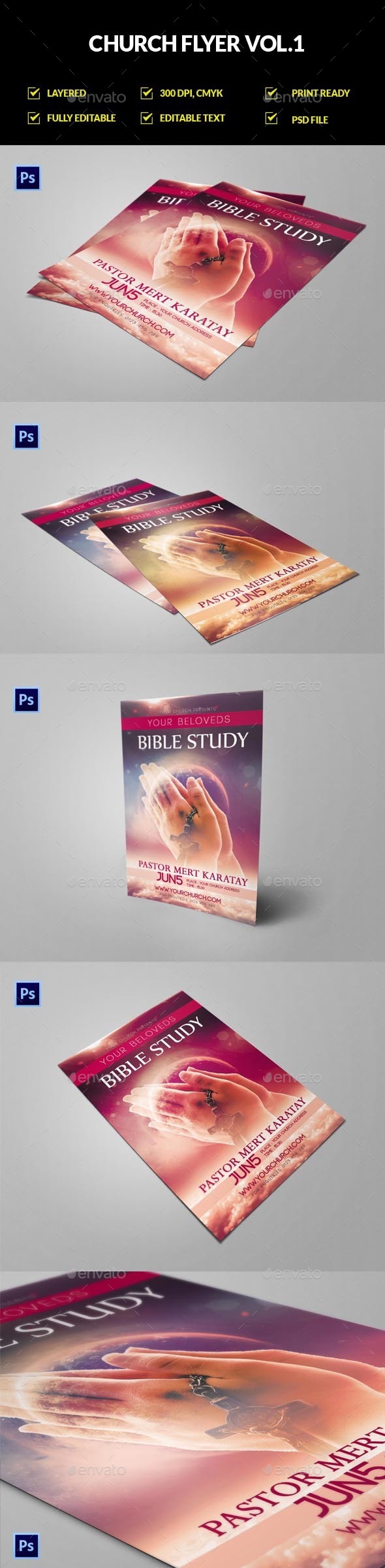 Church Flyer Vol.1 - Church Flyers
