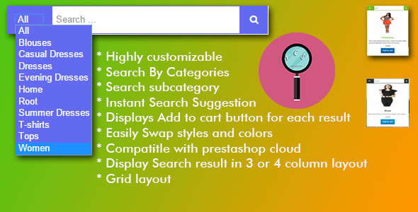 Instant Search Suggestion - CodeCanyon 14260076