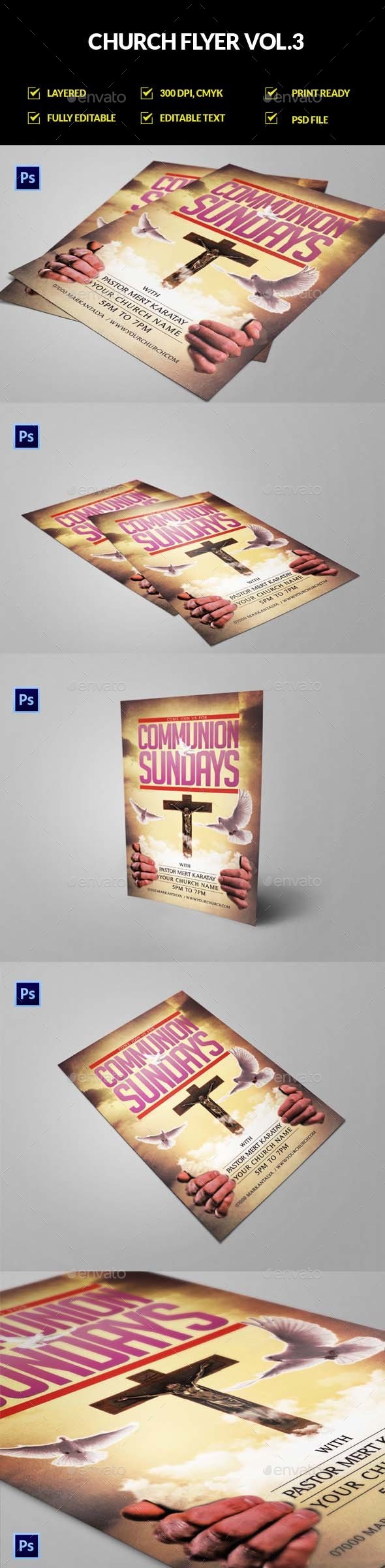 Church Event Flyer Vol.3 - Church Flyers