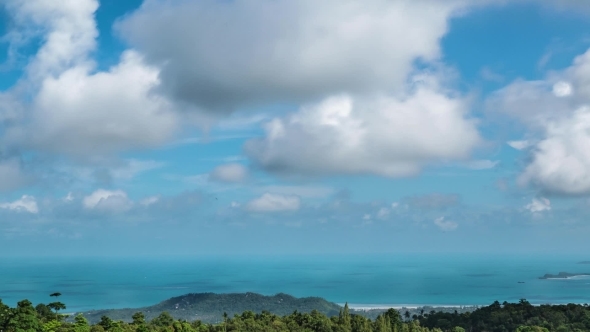 Scenic Landscape With Island And Sea Vacation And Nature alt