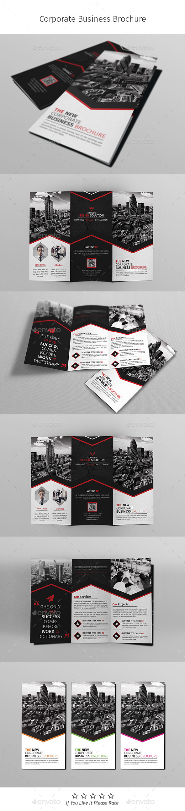A4 Corporate Business Flyer Template Vol 07 - Corporate Brochures